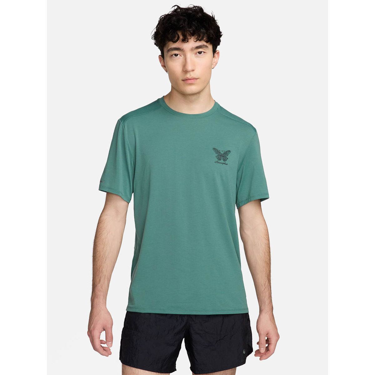 NIKE Rise 365 Running Division мужские беговые футболка