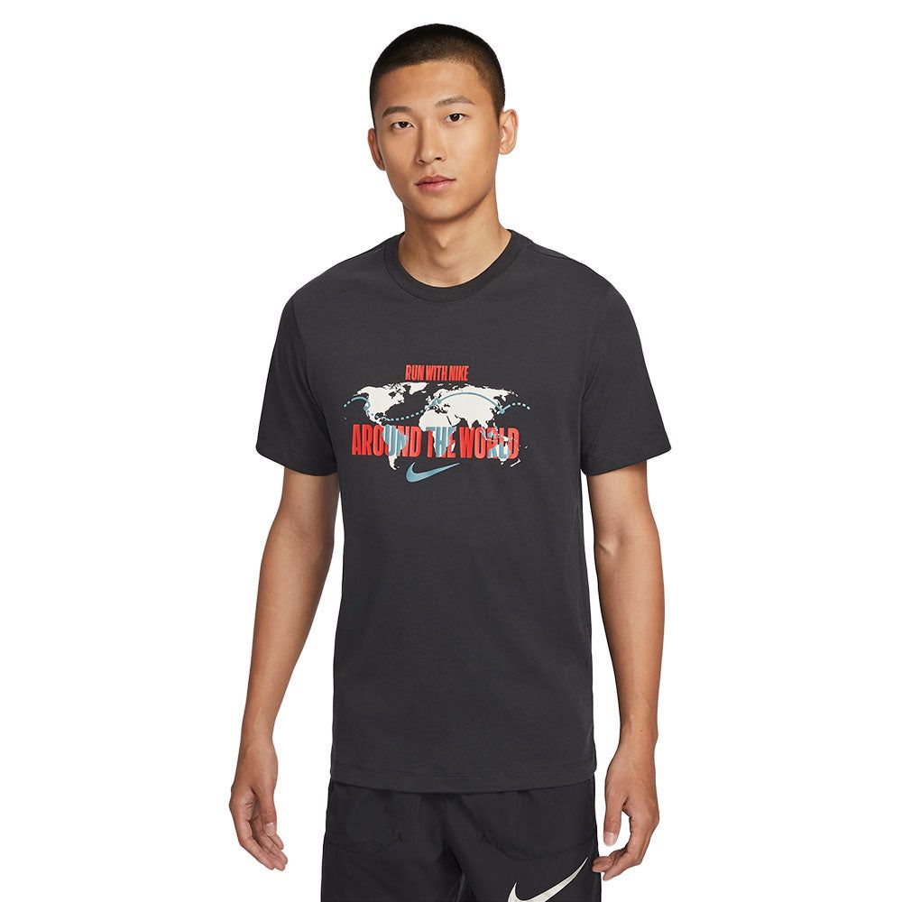 NIKE Fast FW мужская беговая футболка