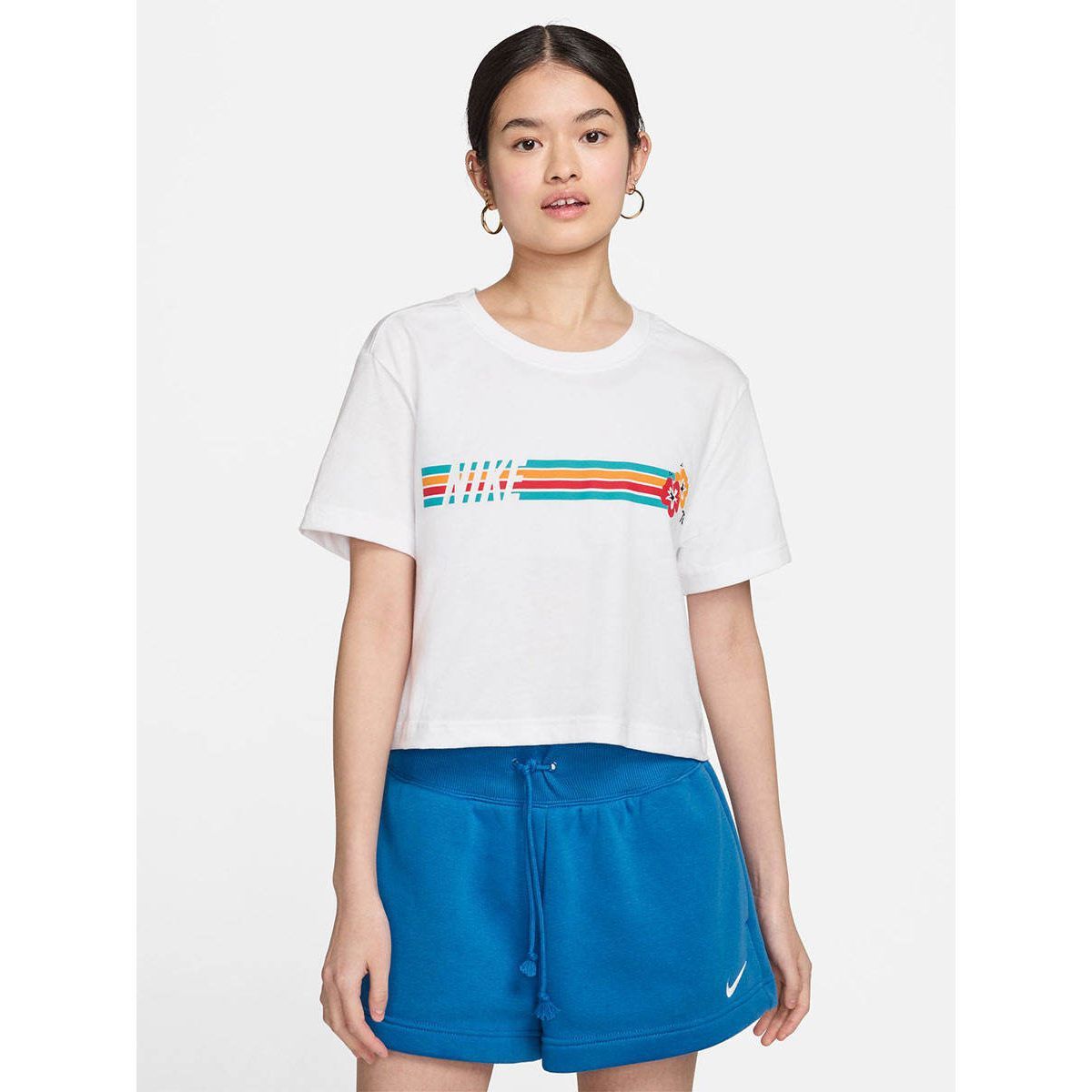 NIKE Sportswear Cropped женские футболка