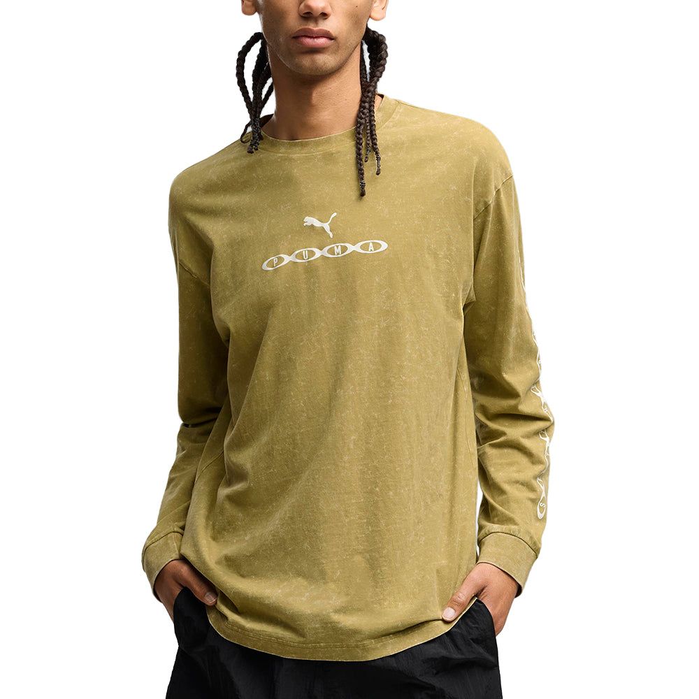 PUMA Run Culture мужская футболка с длинным рукавом для бега