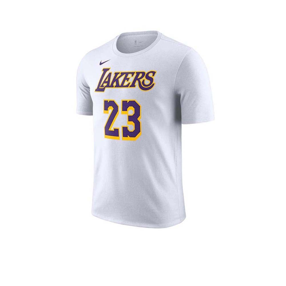 NIKE Los Angeles Lakers мужская баскетбольная футболка