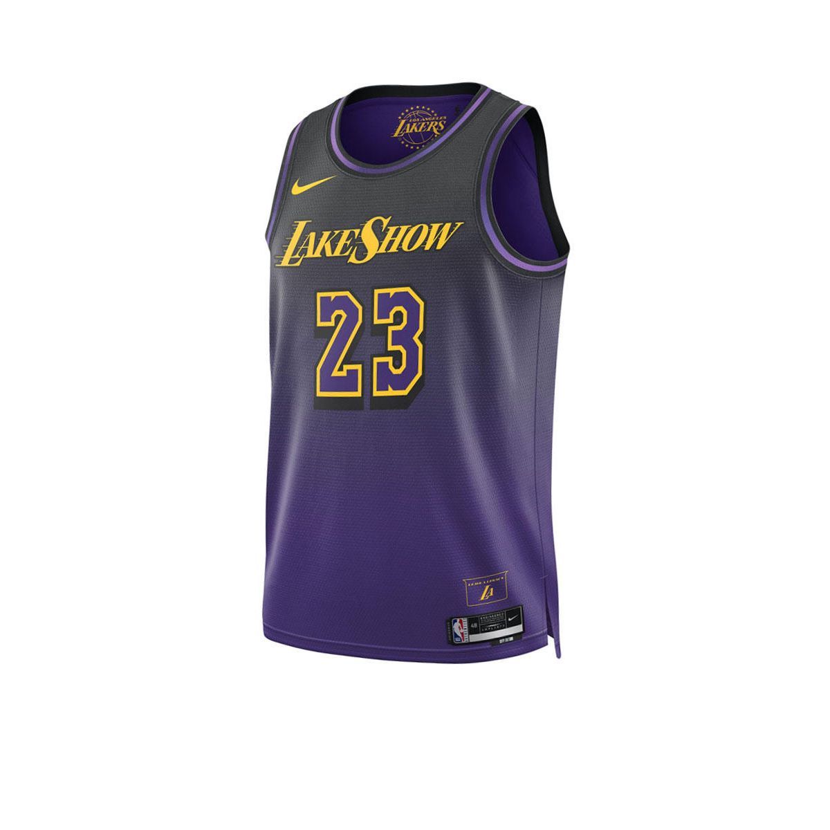 NIKE Lebron James Los Angeles Lakers City Edition 2024/25 мужская баскетбольная футболка