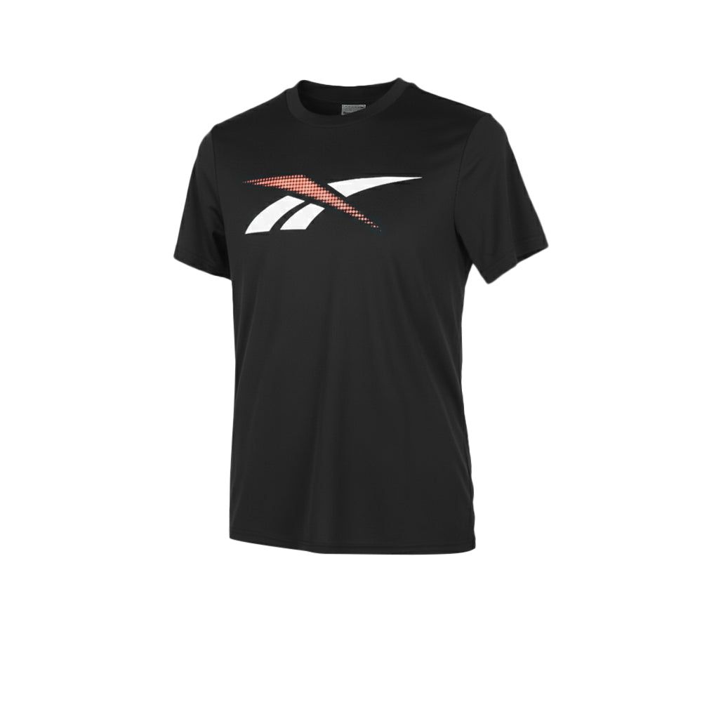 REEBOK Running Logo Tech мужская беговая футболка