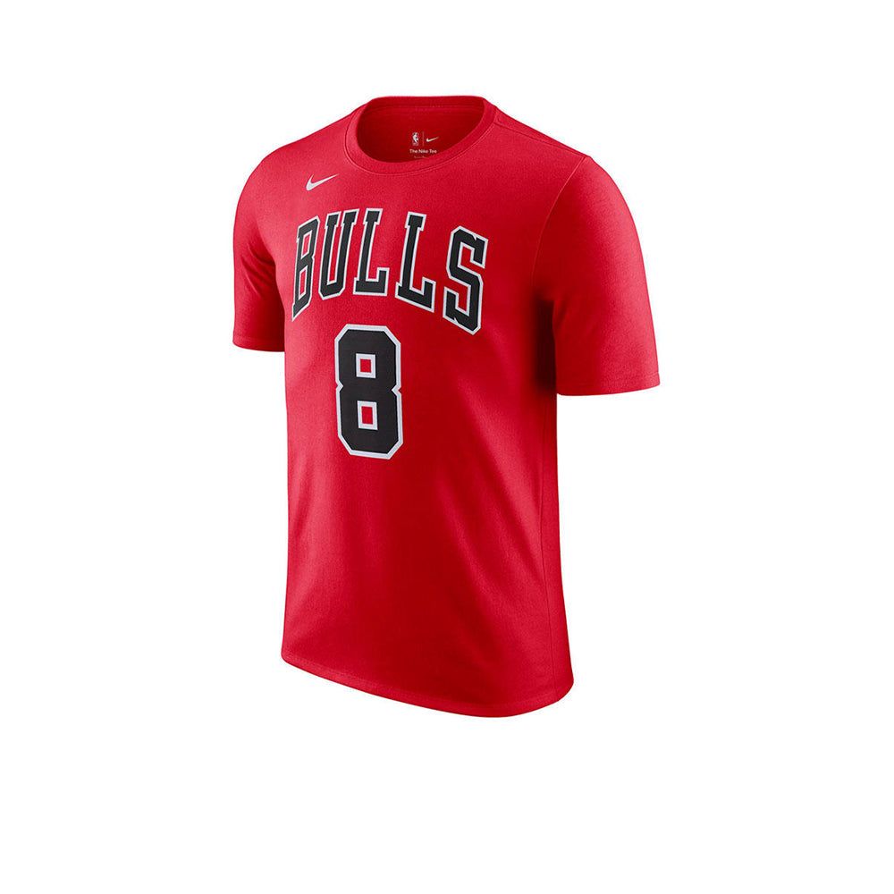 NIKE мужская NBA Zach LaVine Chicago Bulls баскетбольная футболка