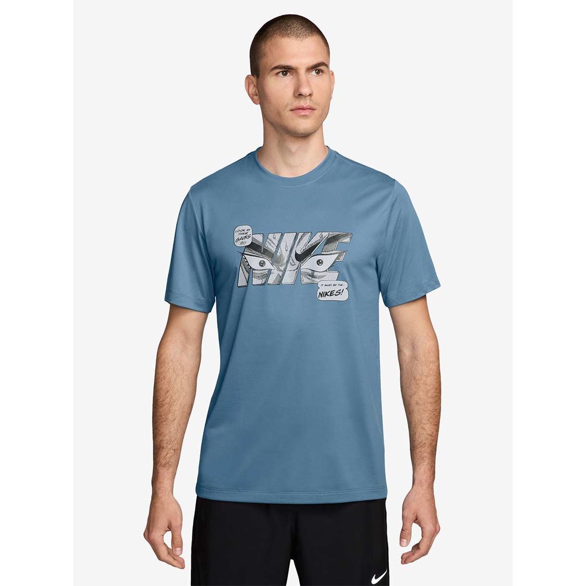 NIKE Dri-FIT мужская тренировочная футболка