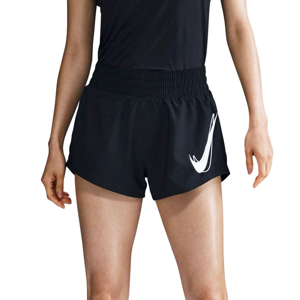 NIKE женские One Dri-FIT Mid-Rise Brief-Lined беговые шорты