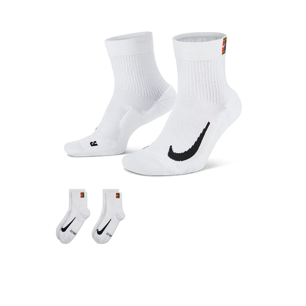 NIKE Court Multiplier Max Ankle унисекс теннисные носки (2 пары)