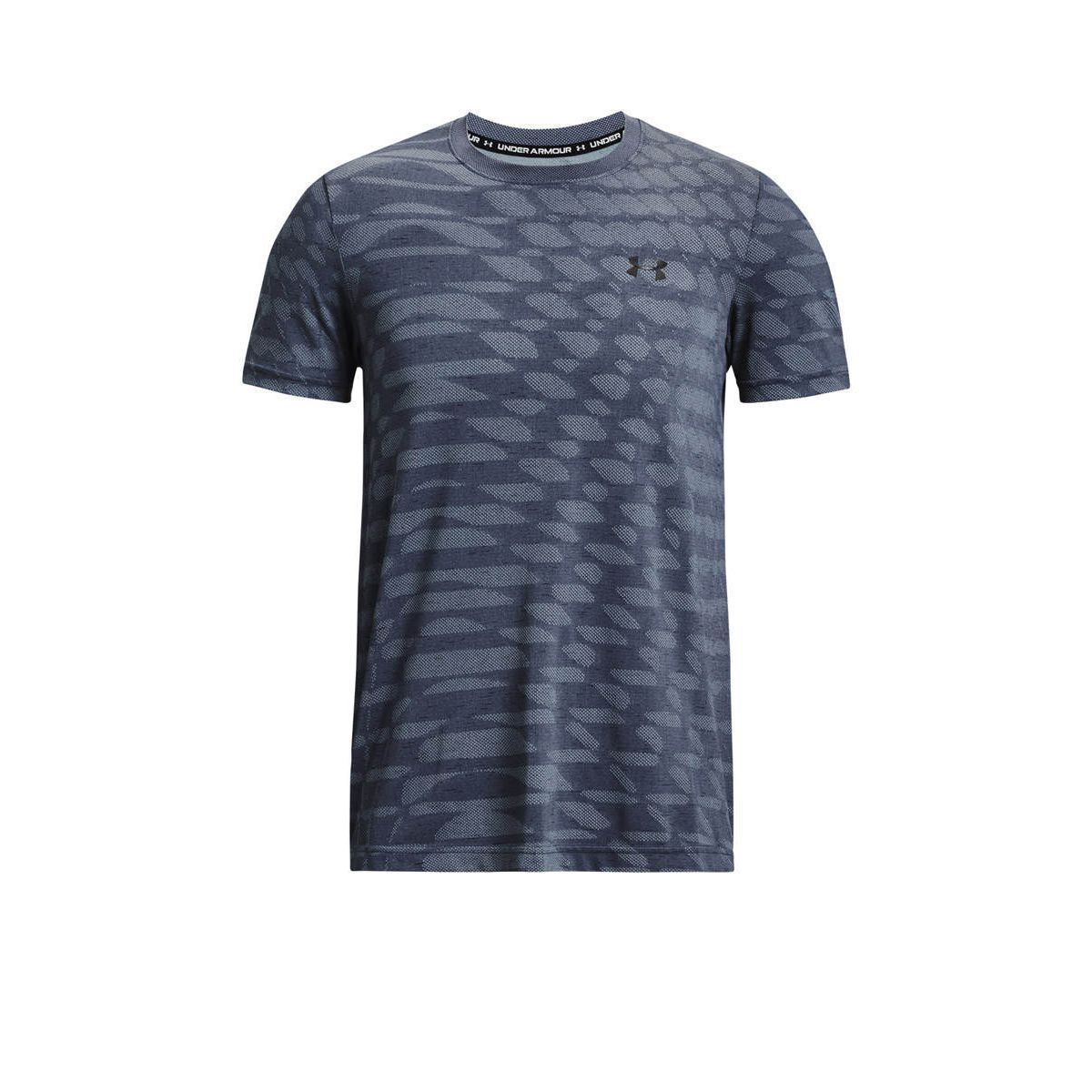 UNDER ARMOUR Seamless Ripple Short Sleeve мужская тренировочная футболка