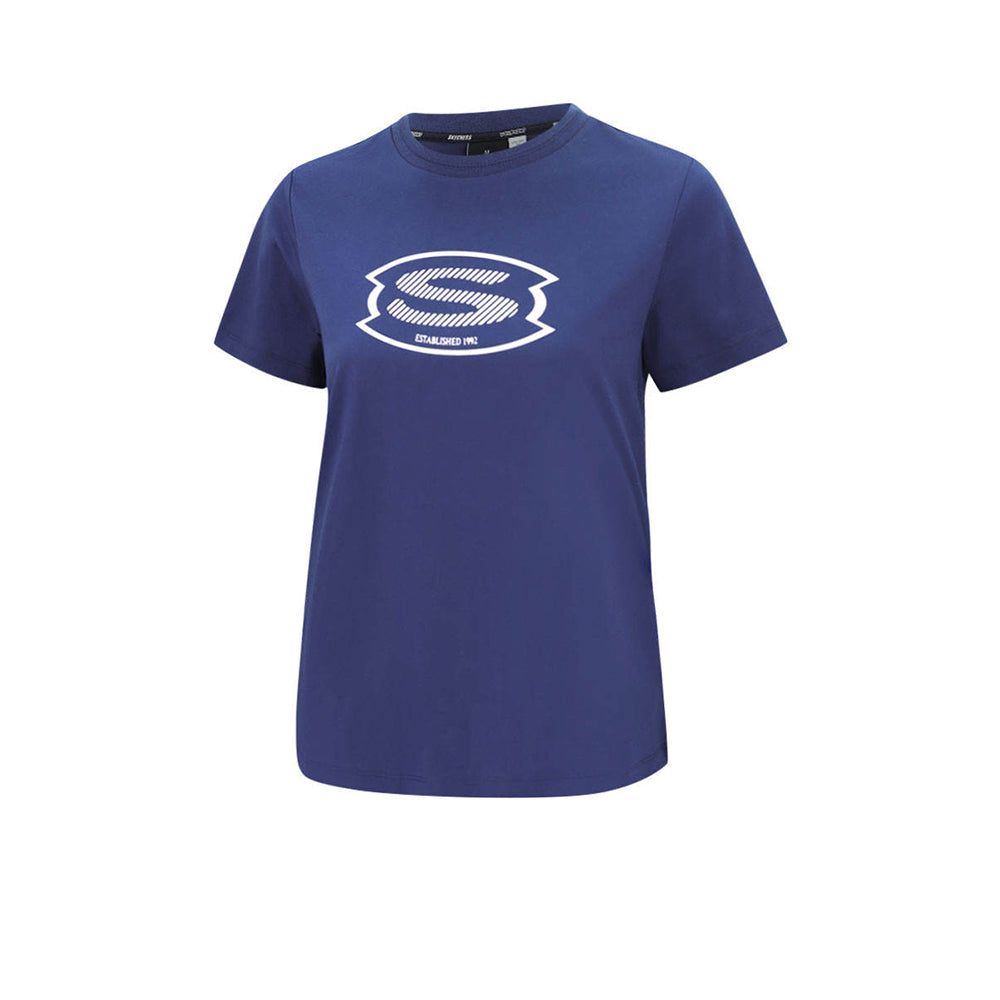 SKECHERS Knit SL324W615-NV02 женская повседневная футболка