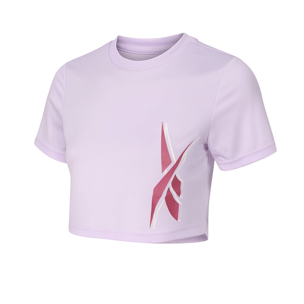 REEBOK ID Crop Graphic женская тренировочная футболка