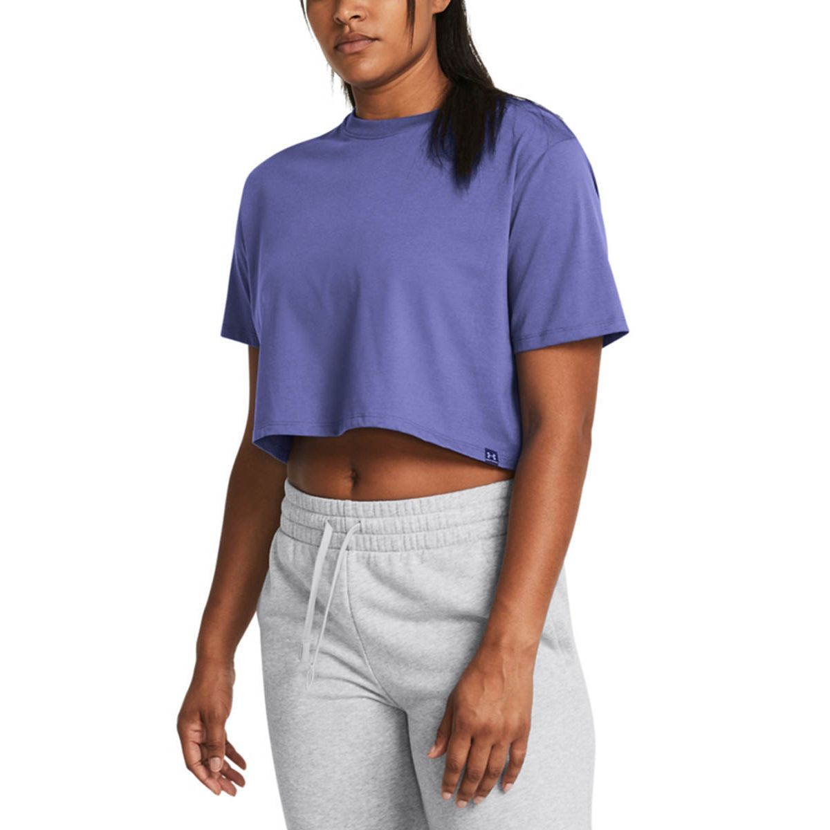 UNDER ARMOUR Campus Boxy Crop женская тренировочная футболка