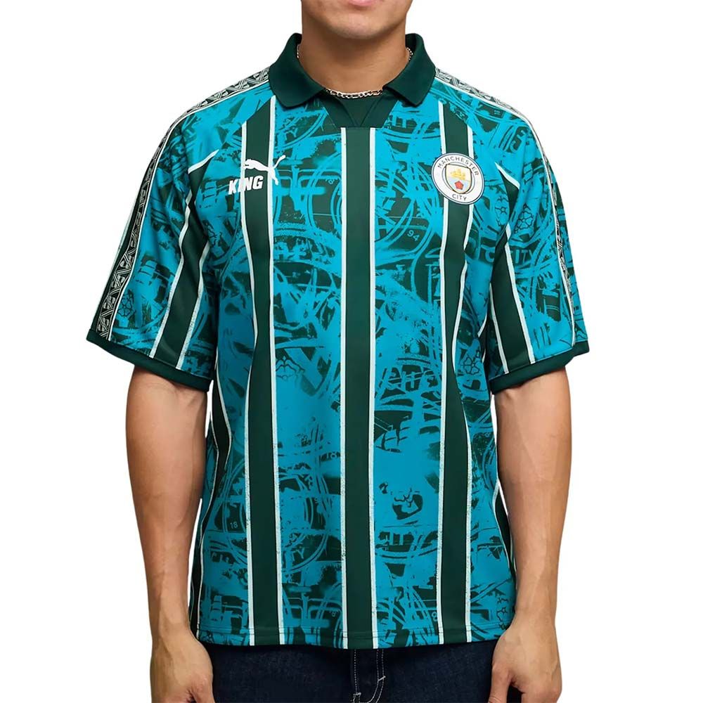 PUMA Manchester City KING Retro мужская футбольная футболка