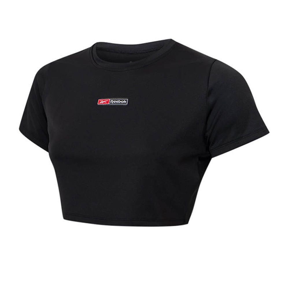 REEBOK Lux Bold Cropped женская тренировочная футболка