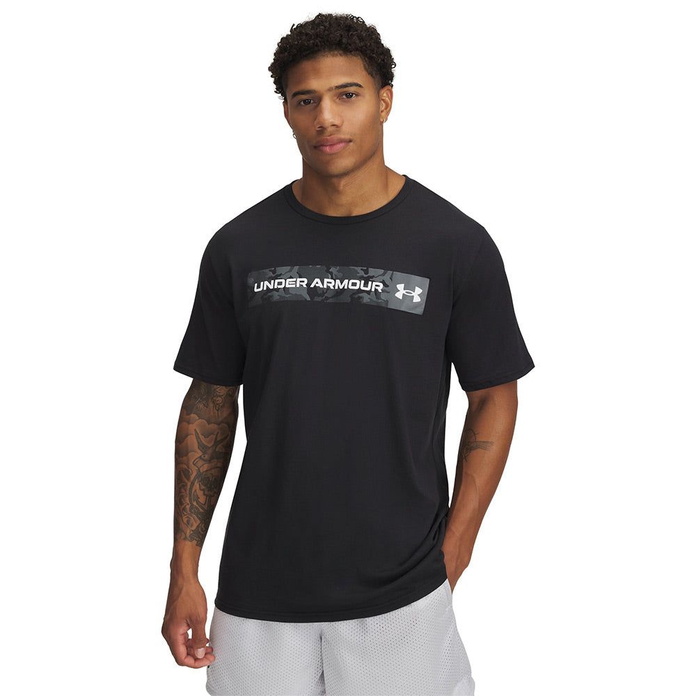 UNDER ARMOUR Camo Chest Stripe мужская тренировочная футболка