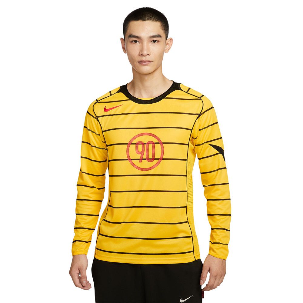 NIKE Dri-FIT Total 90 мужская футбольная футболка с длинным рукавом