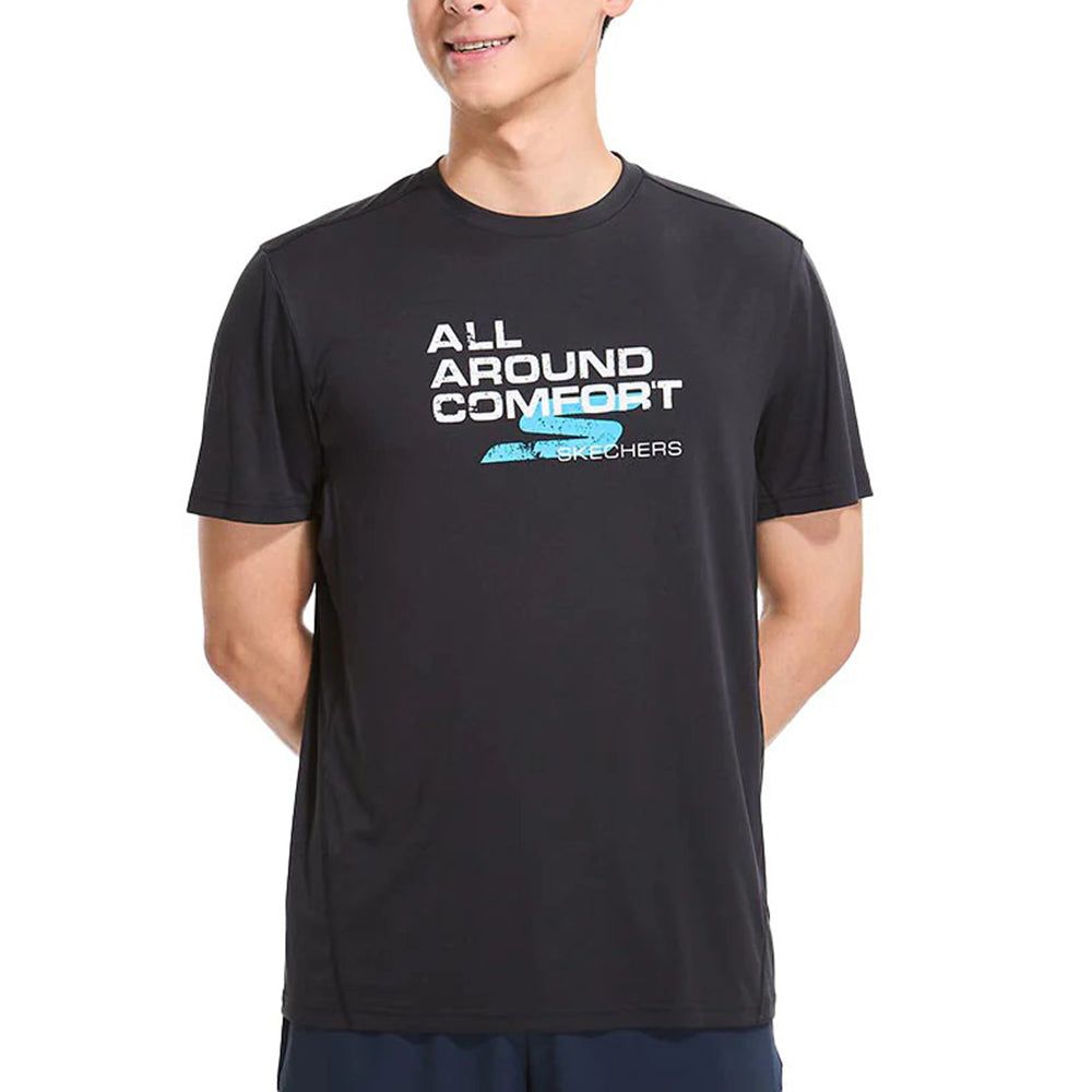 SKECHERS Dynamic Performance Walking Short Sleeve Tee мужская футболка для тренировок