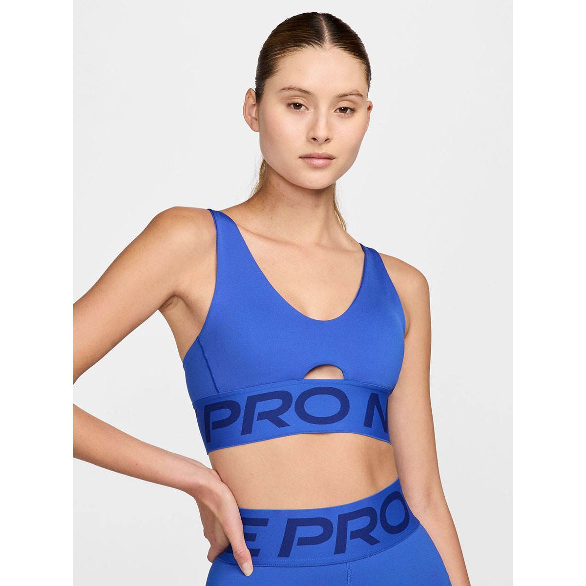NIKE Pro Indy Plunge женские спортивный лиф