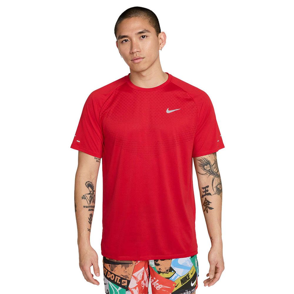 NIKE Stride мужские беговые футболка