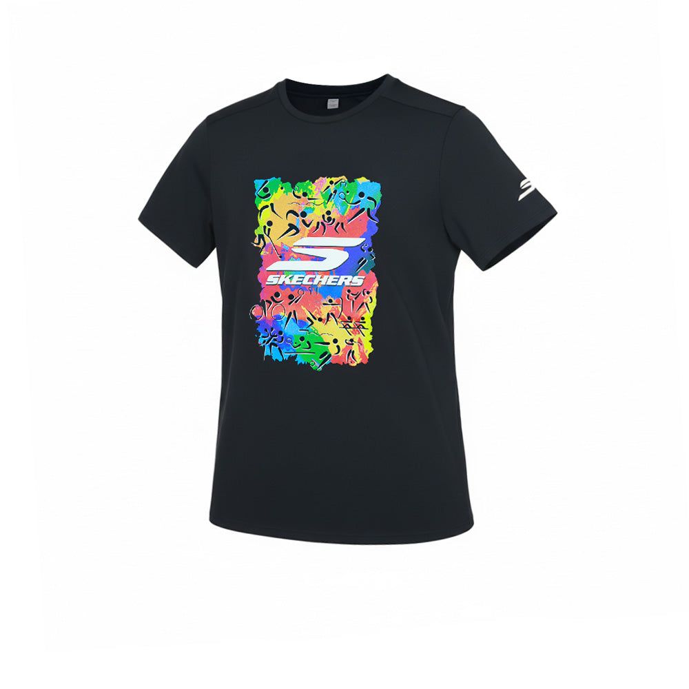 SKECHERS Performance Short Sleeve Tee унисекс спортивная футболка