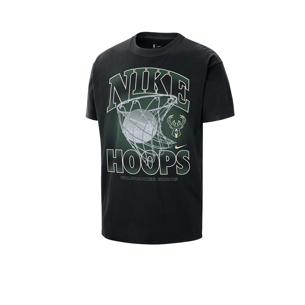 NIKE мужская Milwaukee Bucks Courtside NBA Max90 баскетбольная футболка