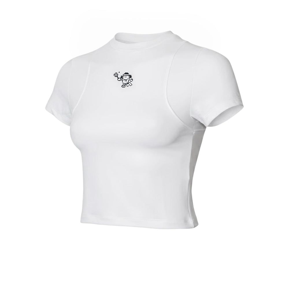 FILA фиолетовая женская футболка для тренировок