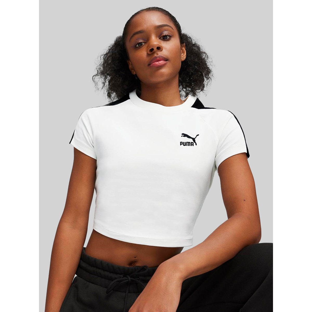 PUMA Iconic T7 Baby Tee женская футболка