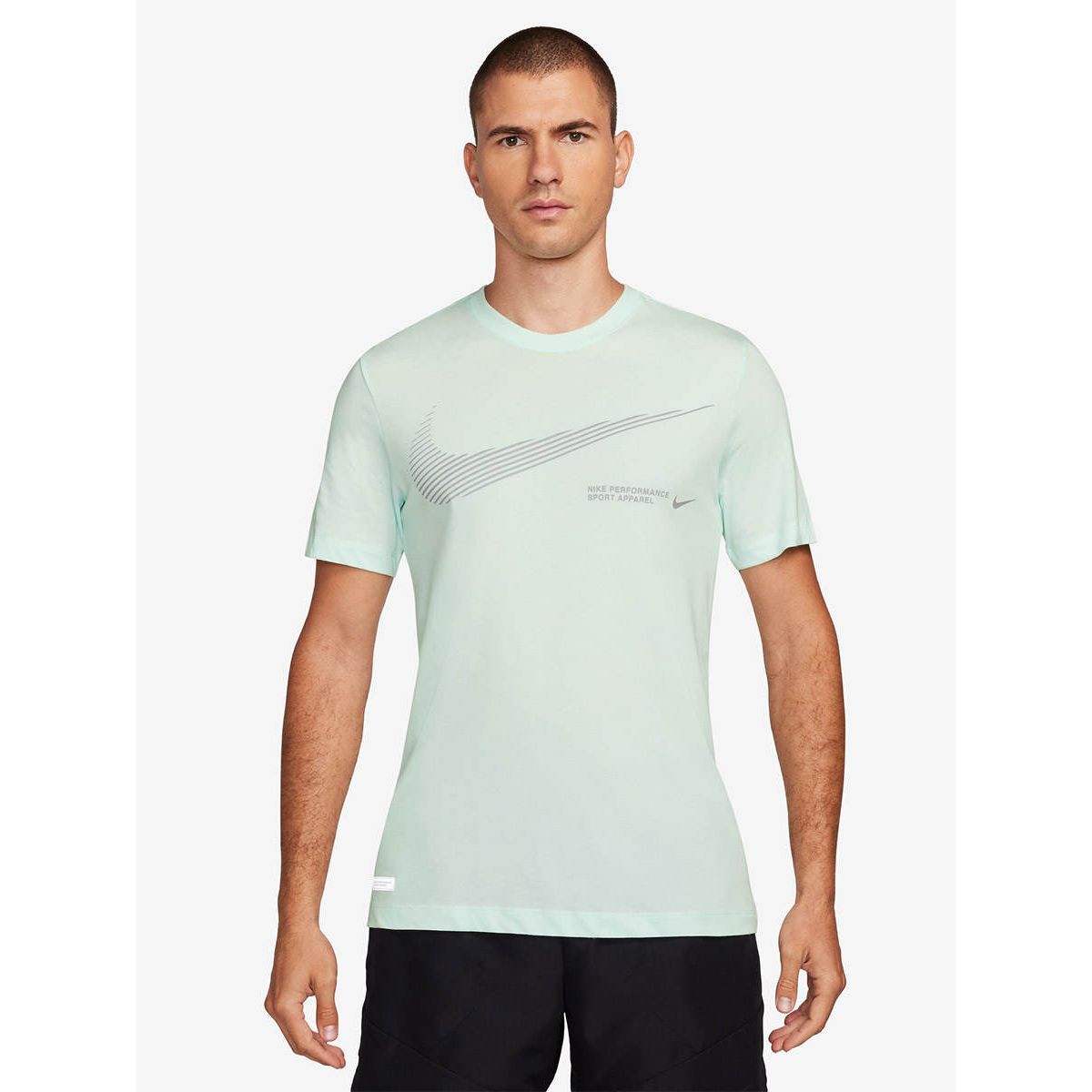 NIKE Dri-FIT Fitness мужская тренировочная футболка