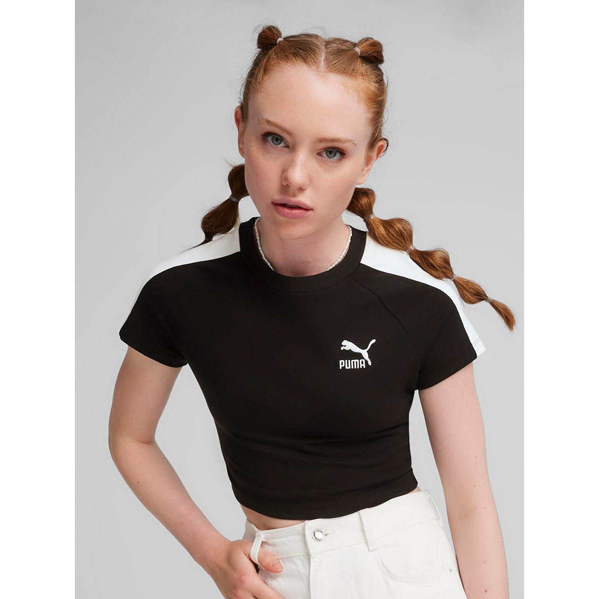PUMA Iconic T7 Baby Tee женская футболка