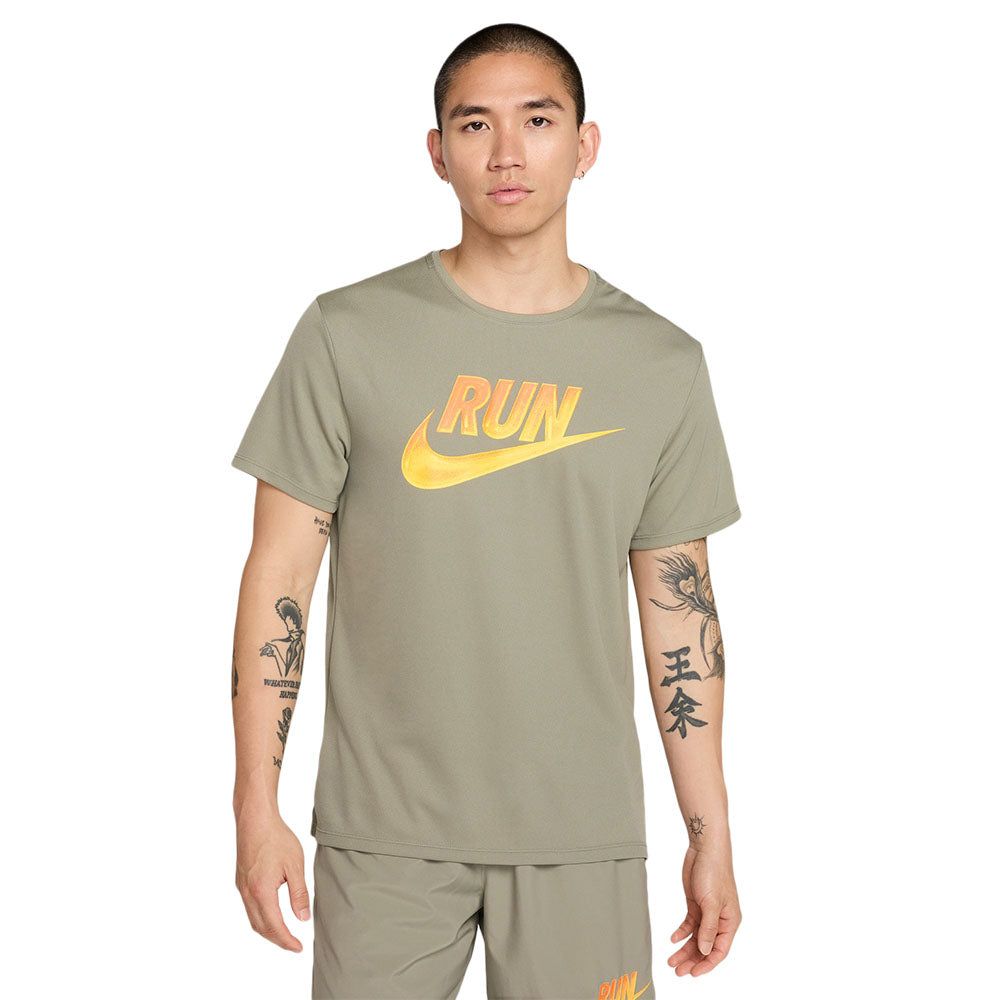 NIKE мужские Miler Run Energy беговые футболки