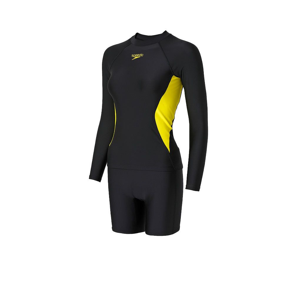 SPEEDO Long Sleeve Rash Top & Jammer Set Women's Swimsuit	SPEEDO набор рашгард и джаммеры женский
