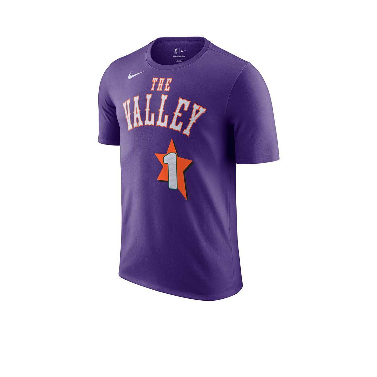 NIKE Devin Booker Phoenix Suns Essential City Edition мужская баскетбольная футболка