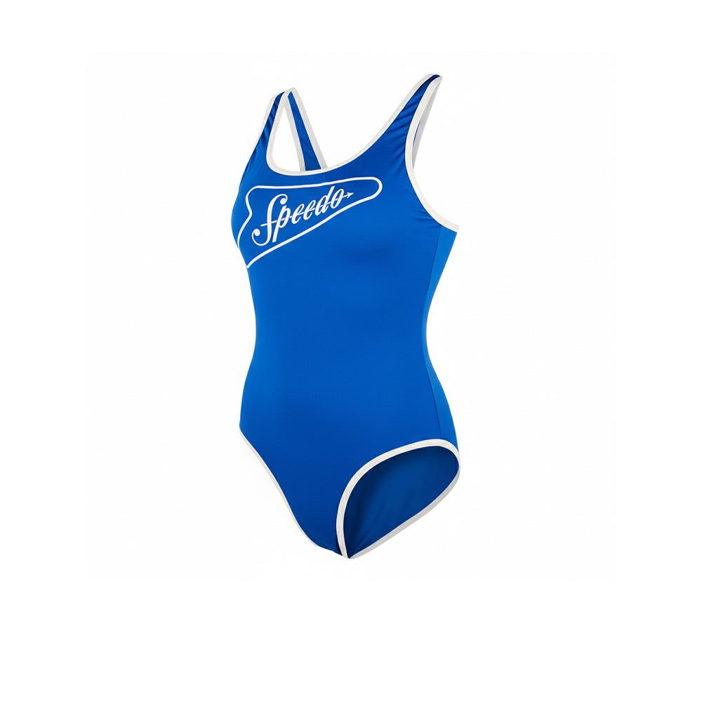 SPEEDO Solid Bound Scoop слитный женский купальник