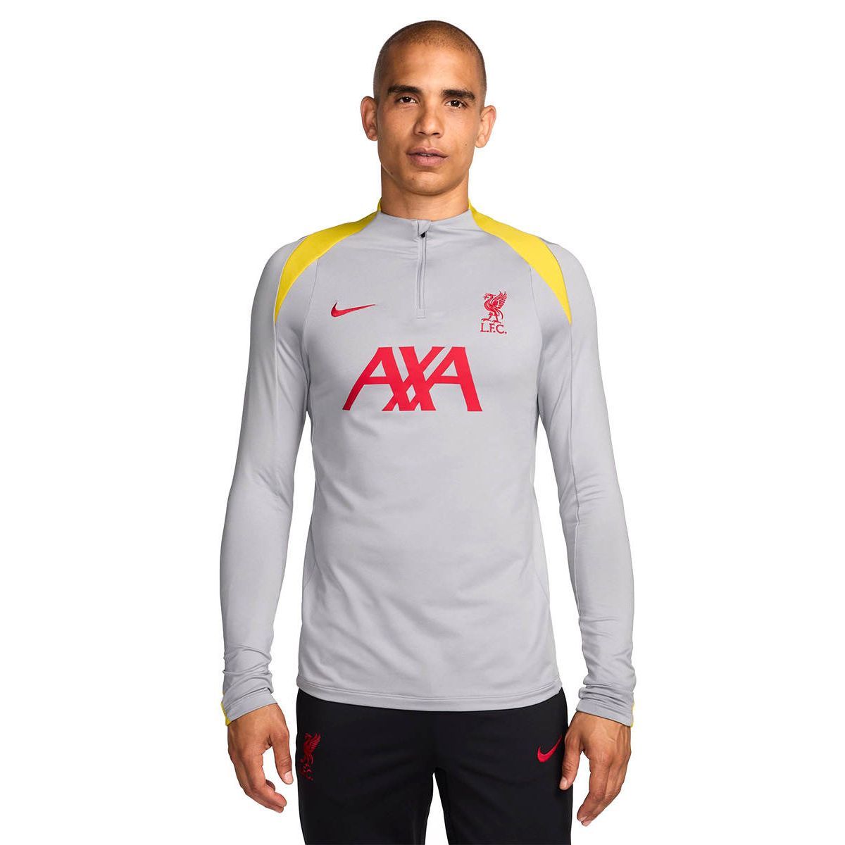 NIKE Liverpool FC Strike Third Long Sleeve мужская футбольная футболка