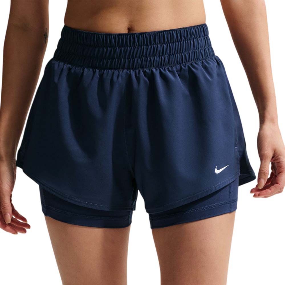 NIKE Dri-FIT One 3" 2-в-1 женские тренировочные шорты со средней посадкой