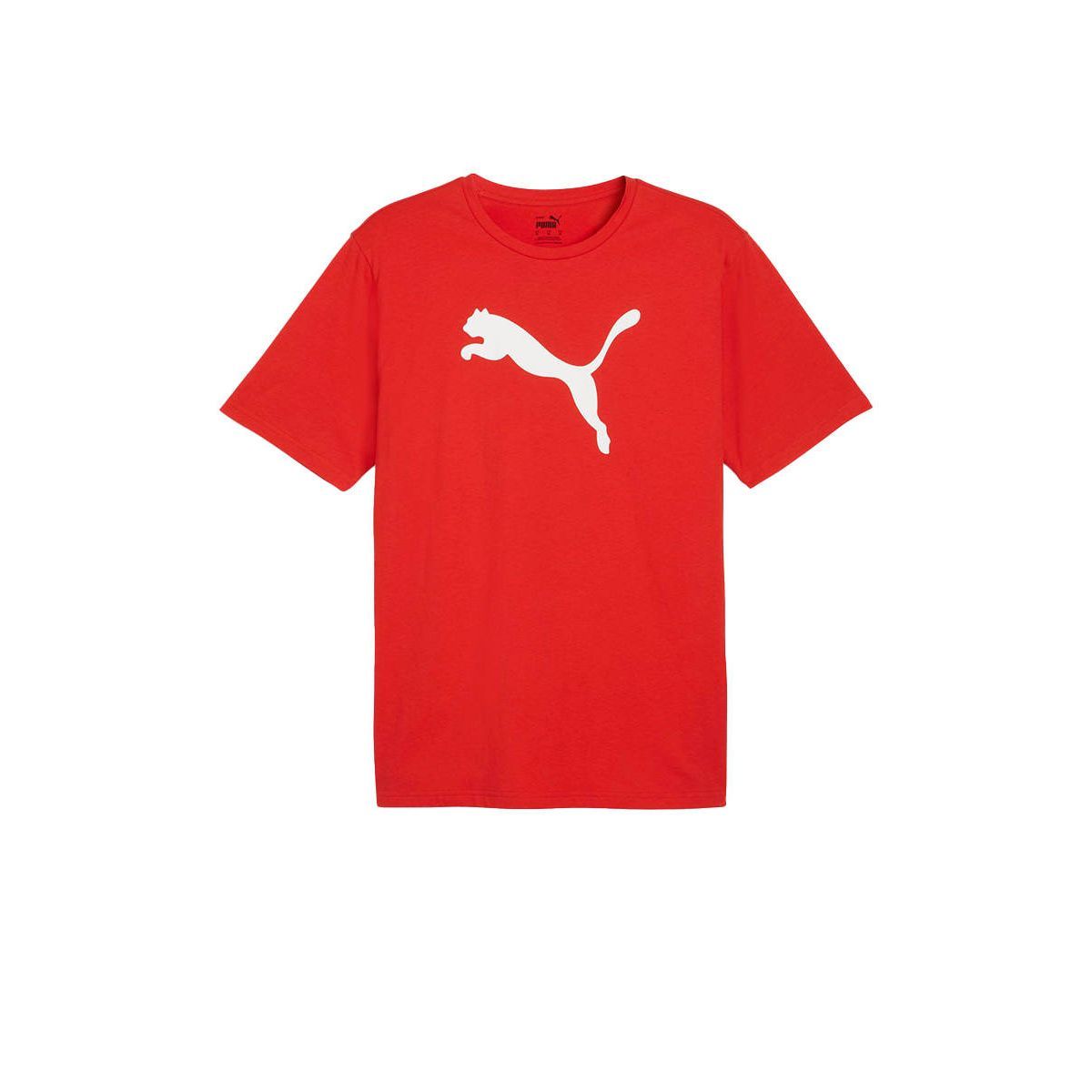 PUMA TeamRISE Logo Cotton мужская футбольная футболка