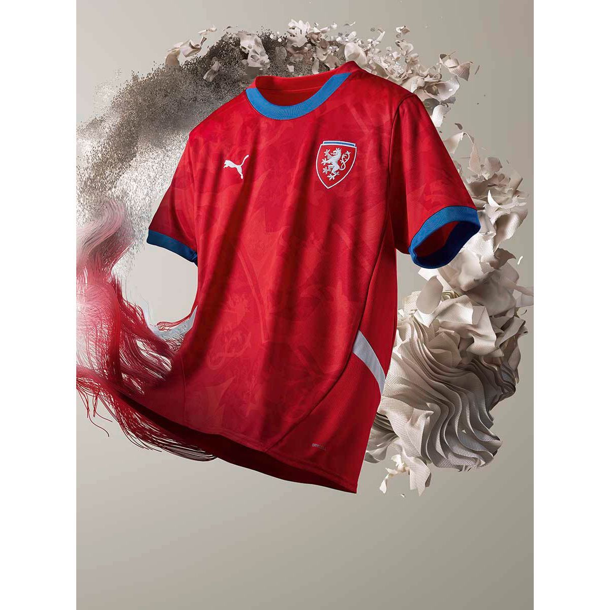 PUMA FACR - Czech Republic мужская домашняя футболка-реплика