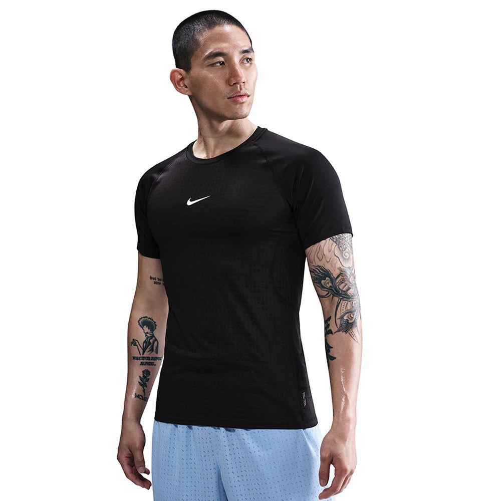 NIKE Pro Breathe Slim-Fit мужские тренировочные футболка