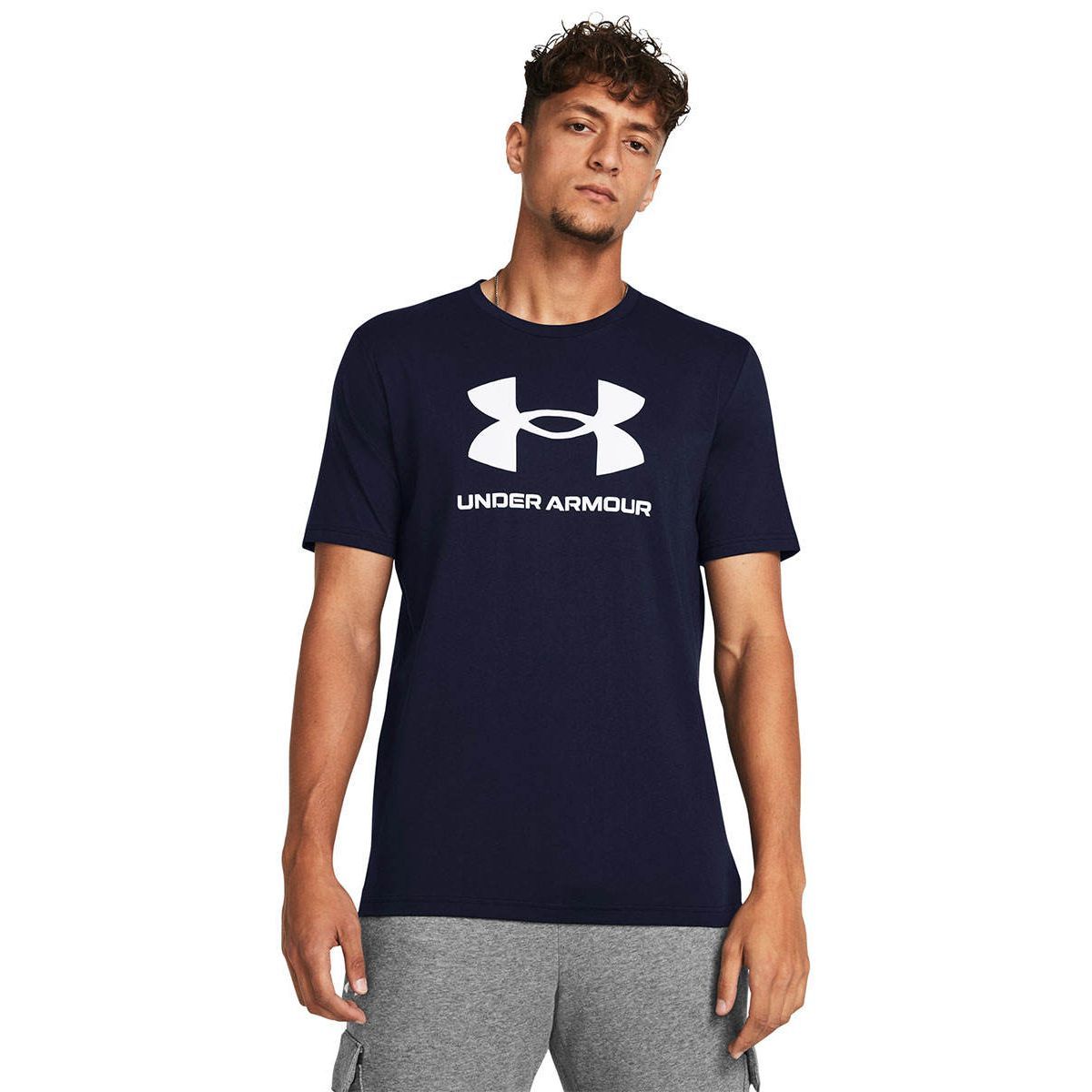 UNDER ARMOUR Sportstyle Logo мужская тренировочная футболка