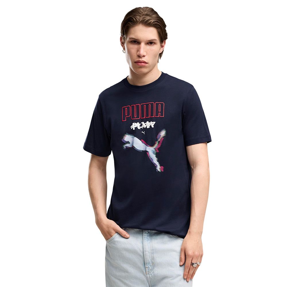 PUMA Graphics Cyber PUMA мужская футболка