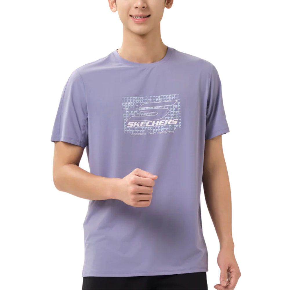 SKECHERS Walking: Performance Short Sleeve мужская тренировочная футболка