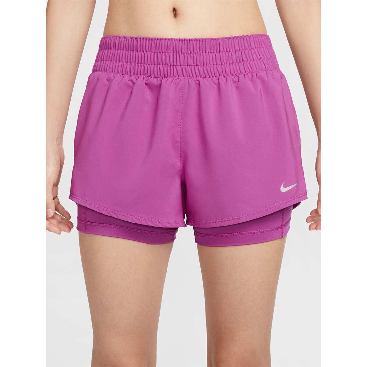 NIKE Dri-FIT One 3" женские тренировочные шорты со средней посадкой