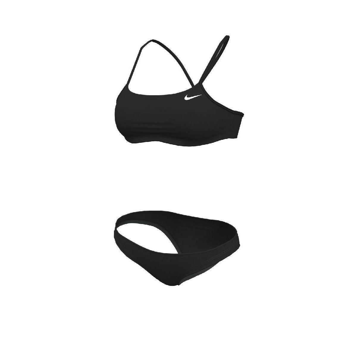 NIKE Essential раздельный женский купальник с открытой спиной