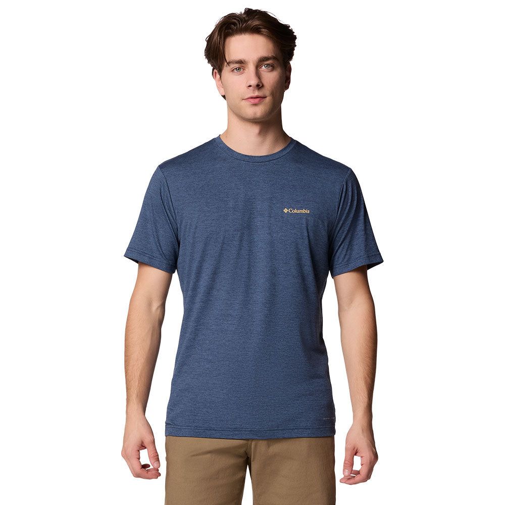 COLUMBIA Kwick Hike™ Back Graphic мужская футболка с принтом сзади