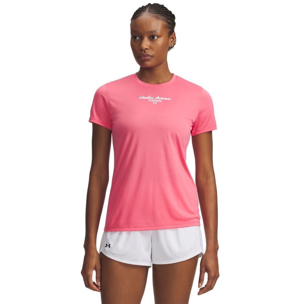 UNDER ARMOUR Tech™ Script Graphic Short Sleeve женская футболка для тренировок