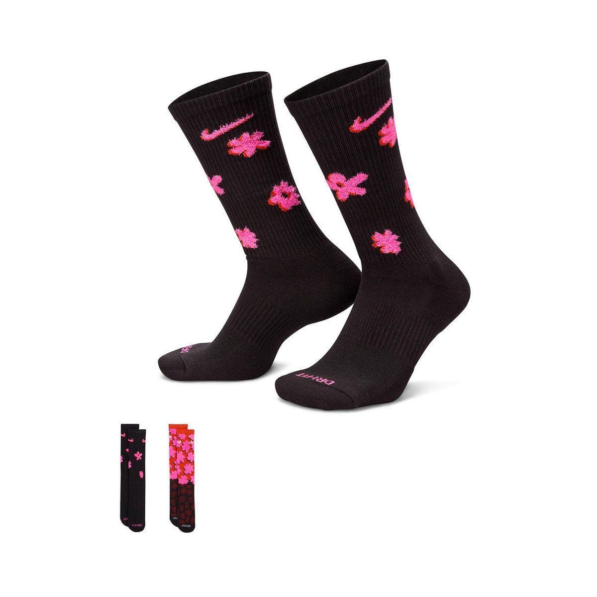 NIKE Everyday Plus унисекс носки (2 пары)