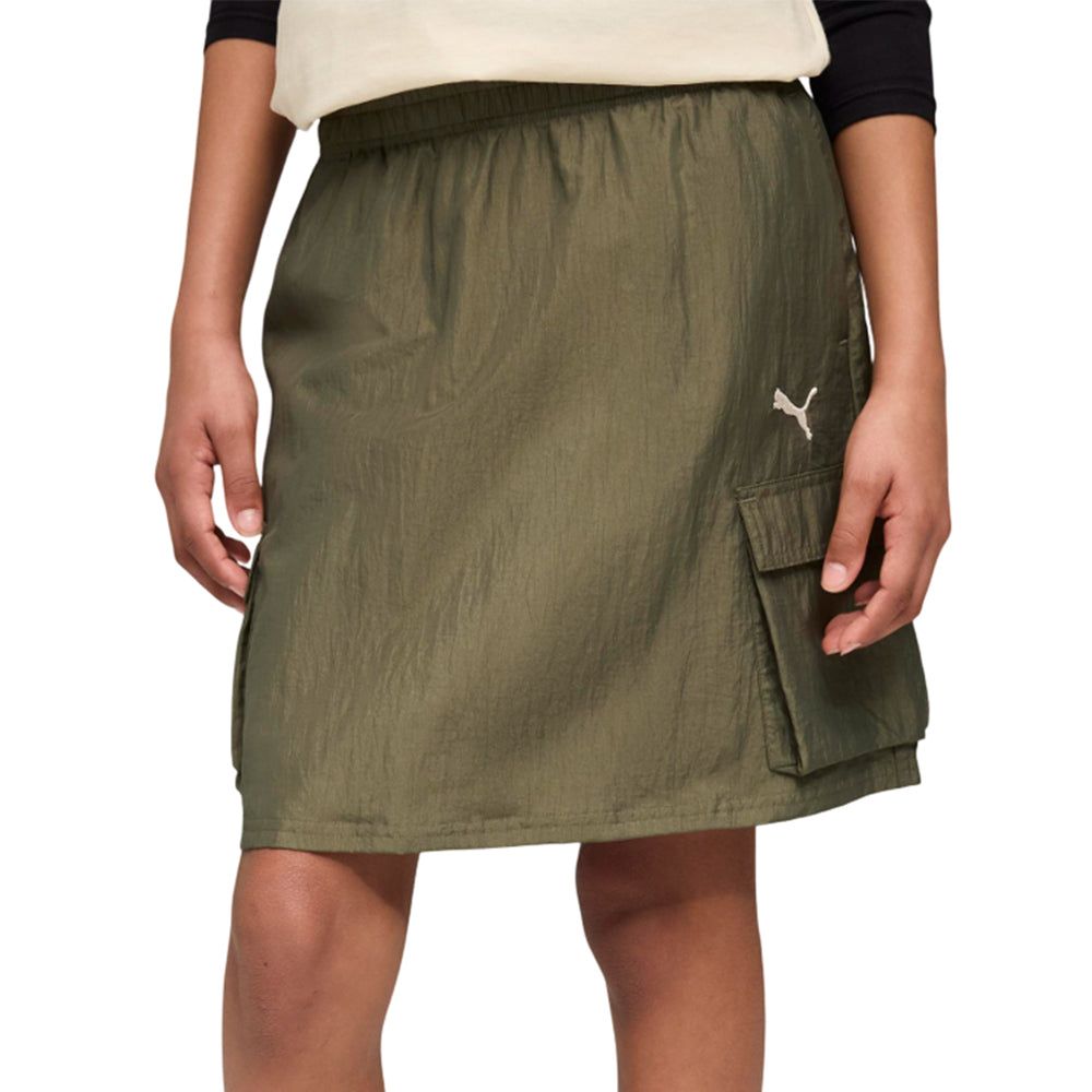 PUMA Bowtique Midi Woven Cargo детская юбка