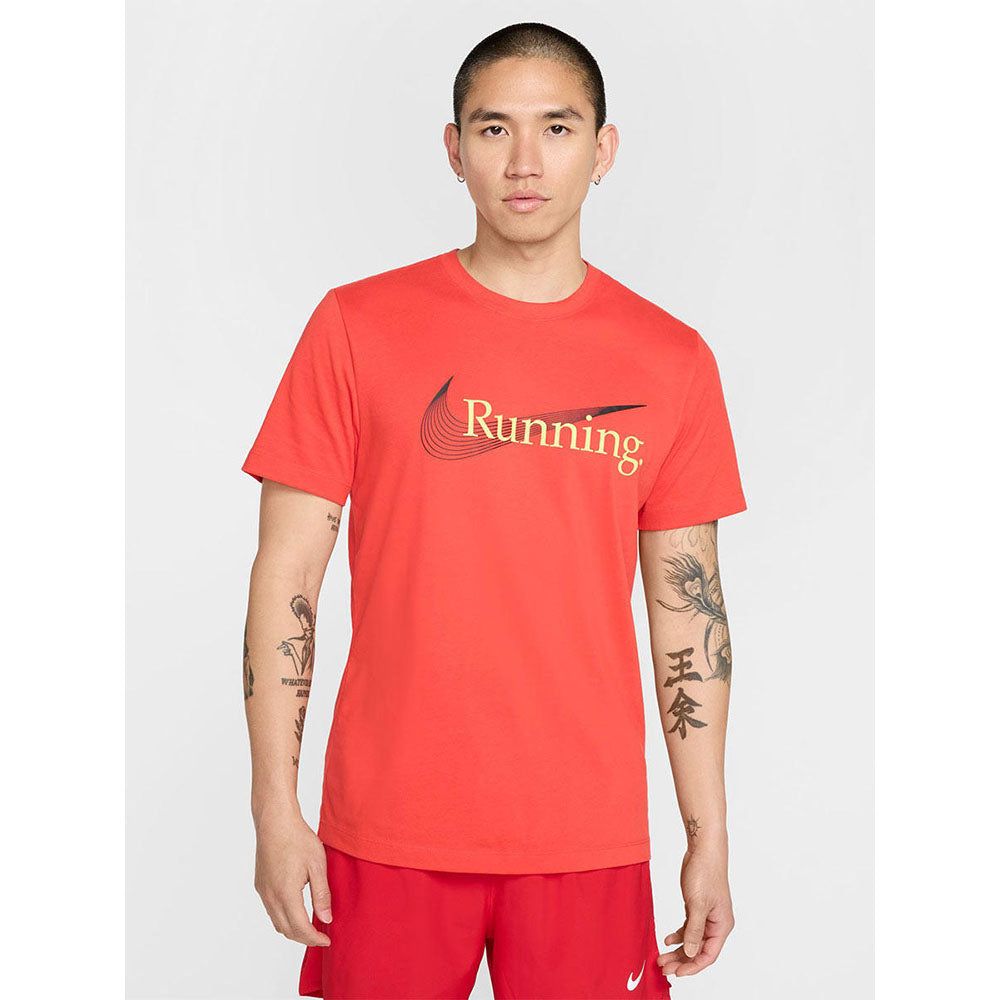 NIKE Dri-FIT мужская футболка для бега