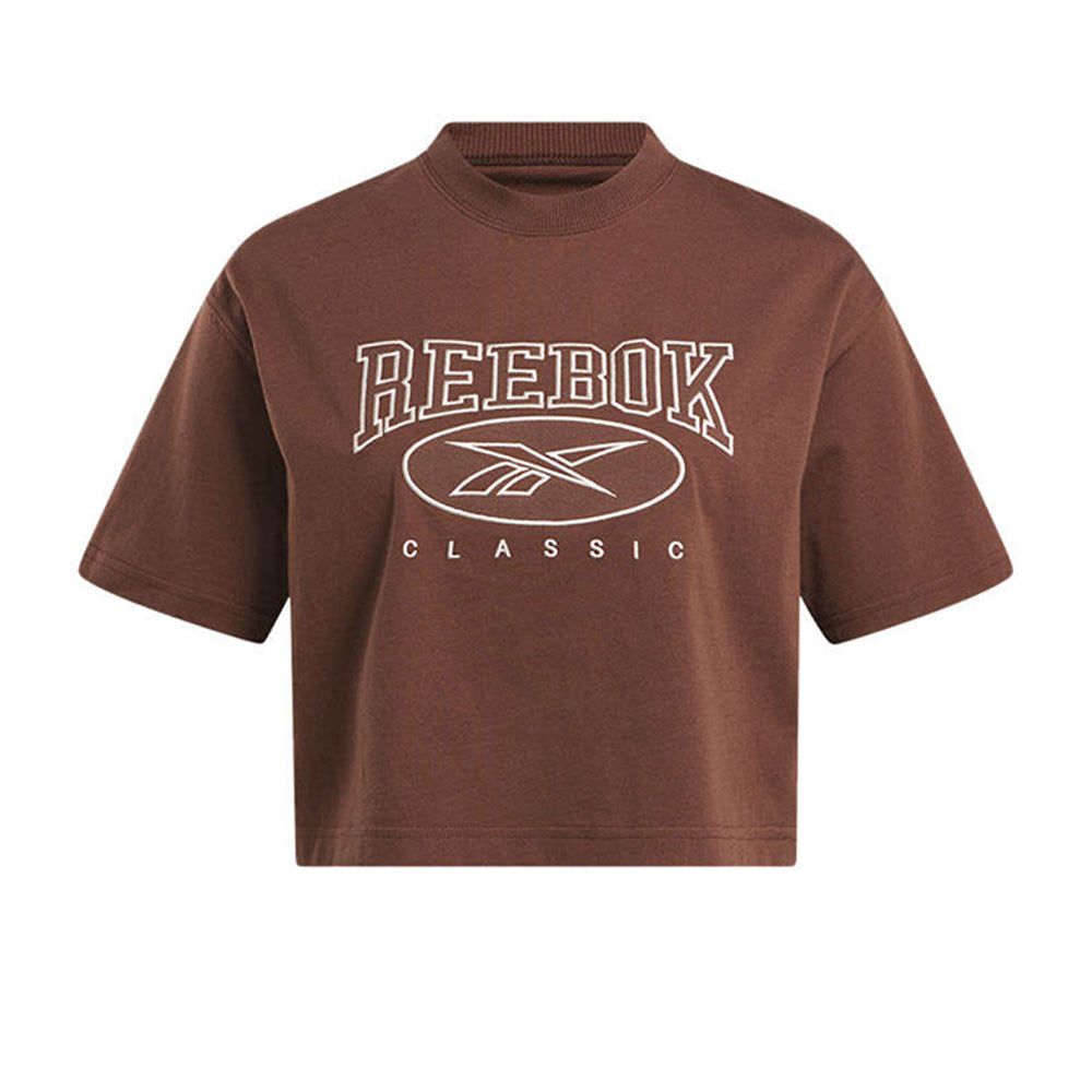 REEBOK Classics Archive Essentials Big Logo Crop женская футболка