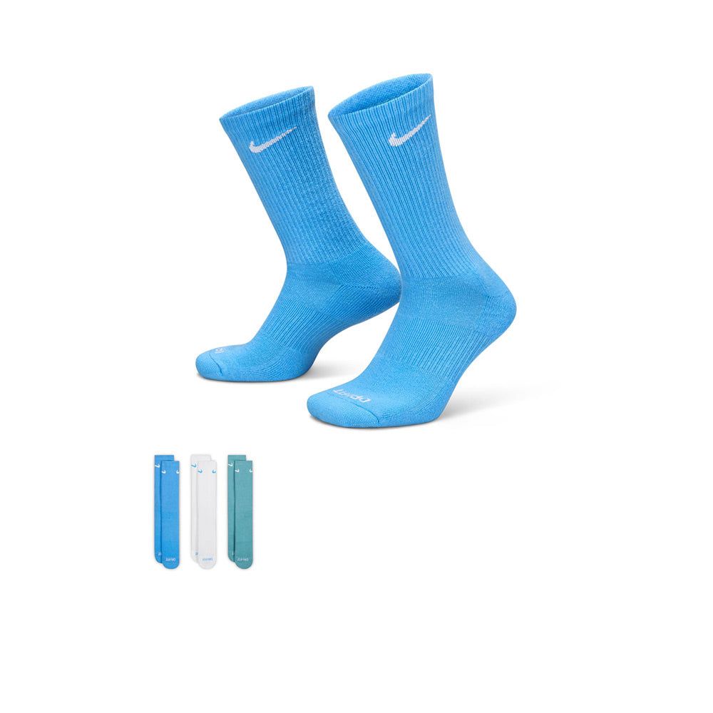 NIKE Everyday Plus Cushioned унисекс носки (3 пары)