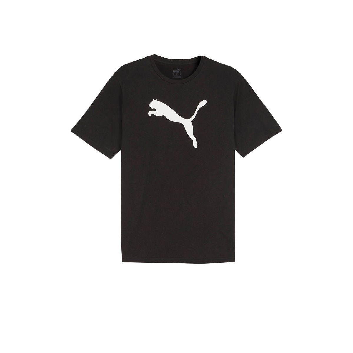 PUMA TeamRISE Logo Cotton мужская футбольная футболка